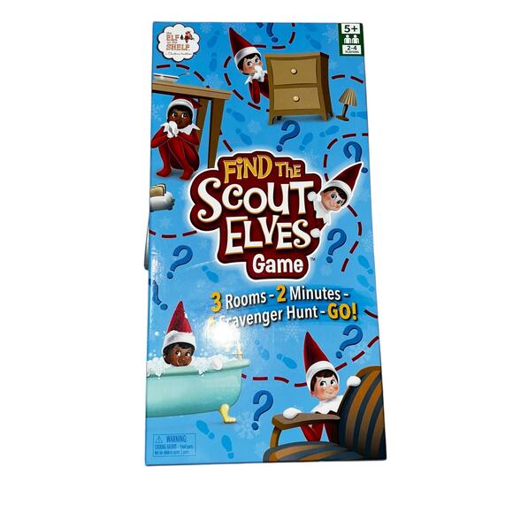 Elf on the Shelf Find the Scout Elves Game Ages 5+ NEW family Game Night holiday - Picture 1 of 5